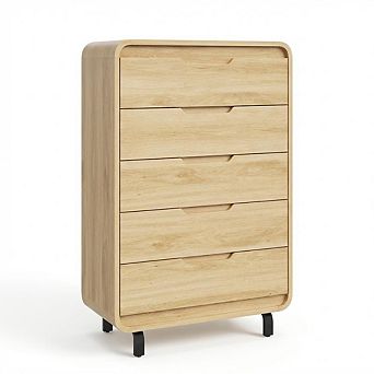 5 Drawers Dresser for Bedroom