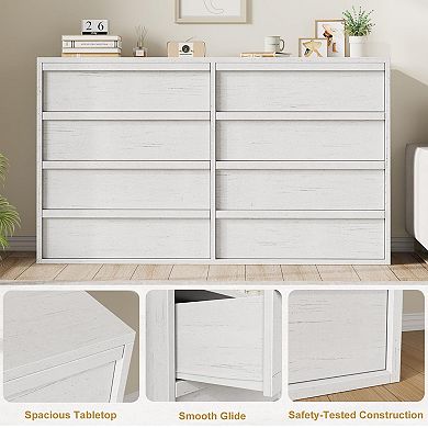 8 Drawer Dresser for Bedroom