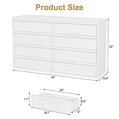 8 Drawer Dresser for Bedroom