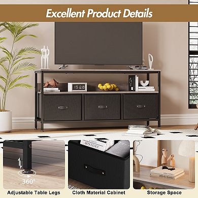 47.2” W TV Stand Dresser