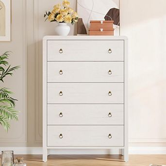 Modern Dresser with 5 Drawers