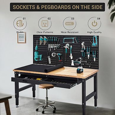 60 Inch Heavy Duty Work Bench