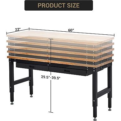 60 Inch Heavy Duty Work Bench