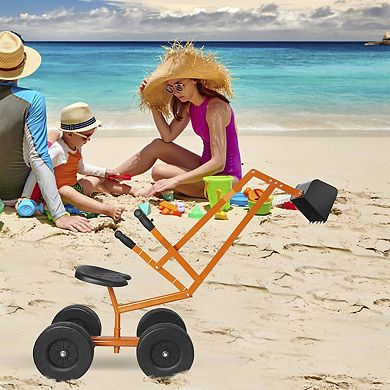 Heavy Duty Kids Ride On Sand Digger Excavator with 360 Rotation