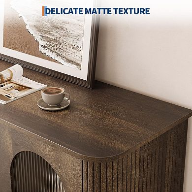 Corrugated Board Rounded Corner Sideboard