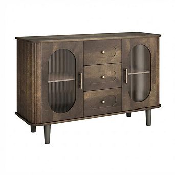 Corrugated Board Rounded Corner Sideboard