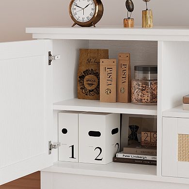 Boho Entertainment Center for 65 Inch TV