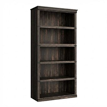 31.4" Wide 5 tier Bookcase with Storage