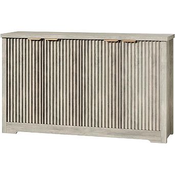 Large Fluted Buffet Cabinet