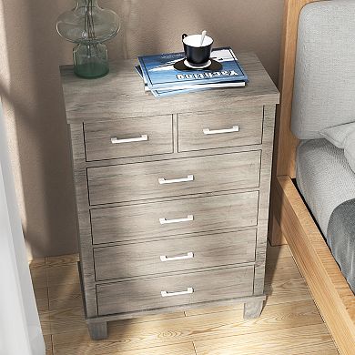 Dresser for Bedroom with 6 Drawers