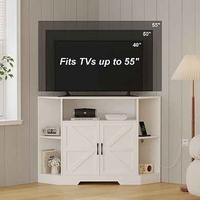 4 EVER WINNER Corner TV Stand