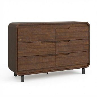 6 Drawers Dresser for Bedroom & Nursery