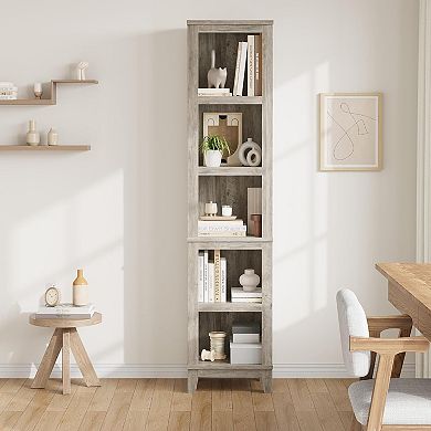 Narrow Bookcase 2-Pack