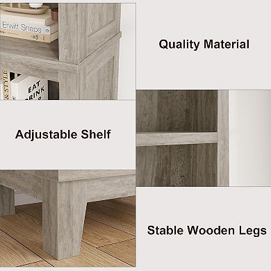 Narrow Bookcase 2-Pack