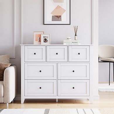 7-Drawer Dresser - Stylish Modern Design