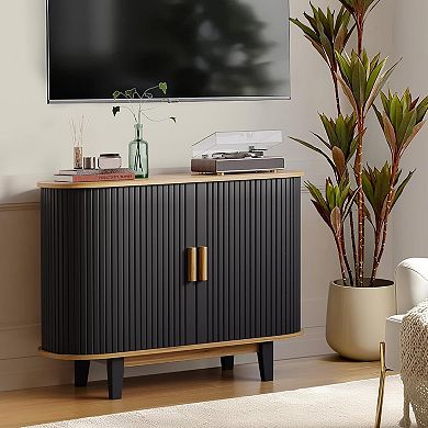 40'' Fluted Sideboard Buffer Cabinet
