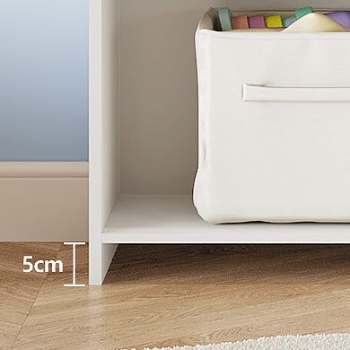 Toy Storage Organizer 9 Cubes Kids Bookshelf