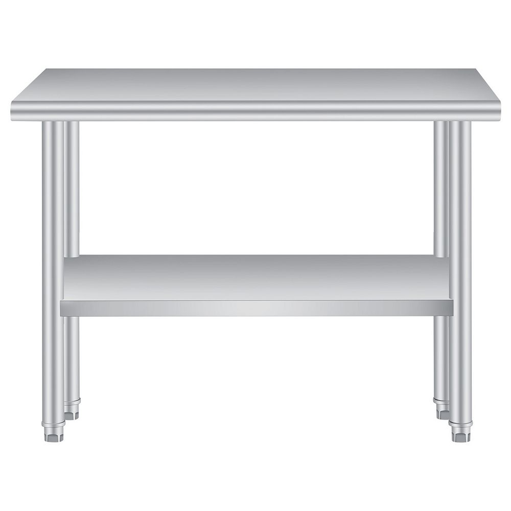 24x60 Inch Stainless Steel Prep Table