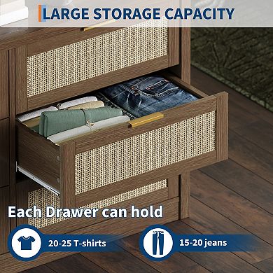 6 Drawer Dresser for Bedroom