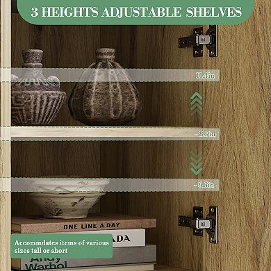 70" Luxury Fluted TV Stand