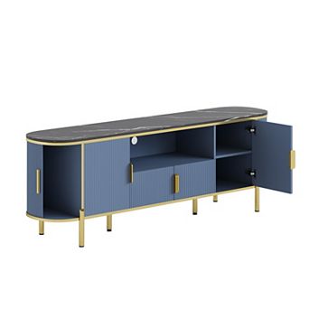 70" Luxury Fluted TV Stand