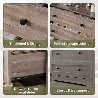 45.2" Tall 4-Drawer Dresser