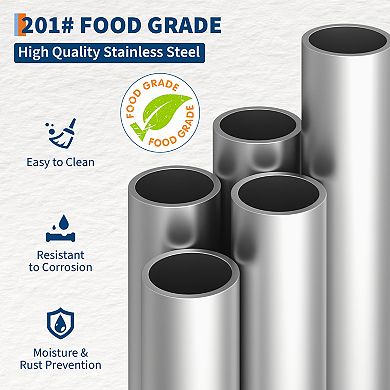 71" X 24" Stainless Steel Table with 3 Drawers