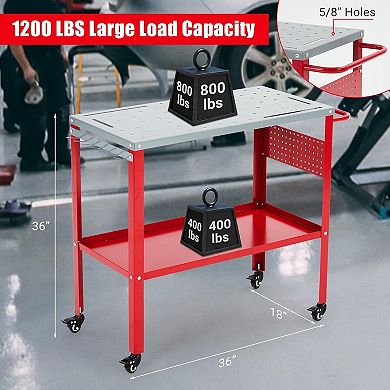 36"x18" Welding Table