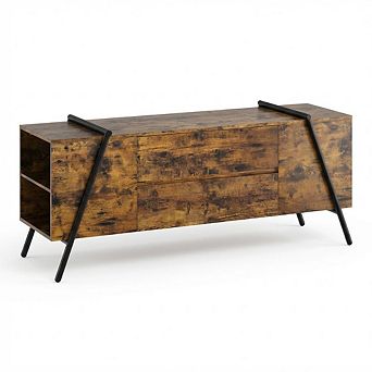 55" Modern TV Stand with Entertainment Center