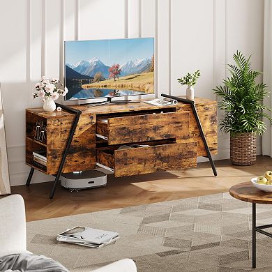 55" Modern TV Stand with Entertainment Center