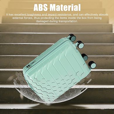 20” ABS Hardside Carry On Spinner Luggage