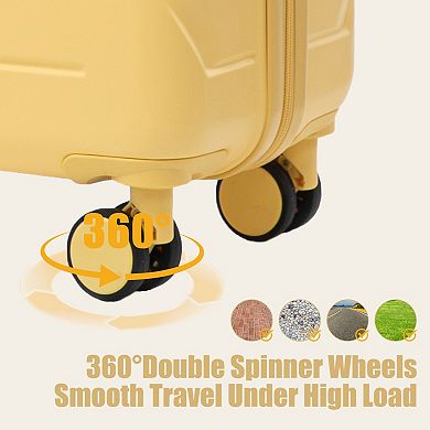 28” ABS Hardside Carry On Spinner Luggage