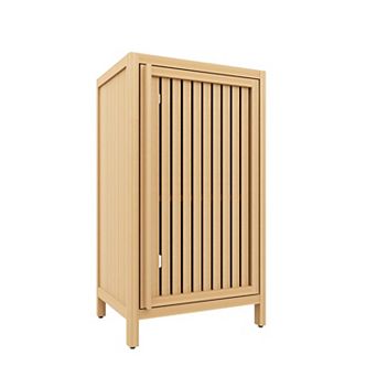 Bathroom Storage Cabinet with Door and Shelf for Bathroom Living Room and Kitchen
