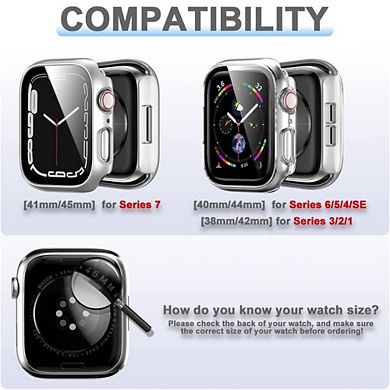 6-Pack Scratch-Resistant Smart Watch Covers