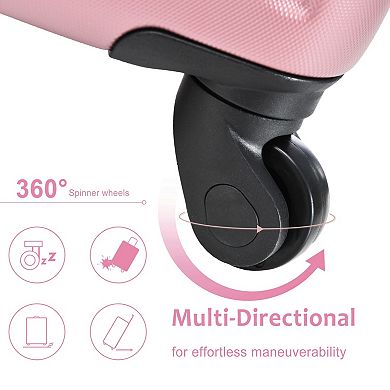 20" Hardside Luggage with 2 Packing Cubes