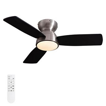 Moooni Smart Low-Profile Ceiling Fan with Light and Remote