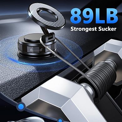 Vacuum Magnetic Car Phone Holder