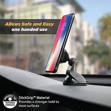 2-Pack Secure Magnetic Cell Phone Mounts