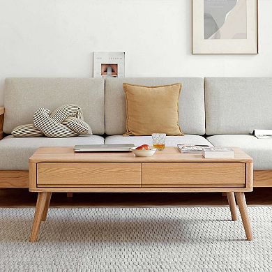 Lift-Top Coffee Table with Hidden Storage and Smooth, Quiet Operation
