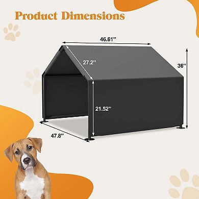 Portable Dog Tent with UV and Water Protection
