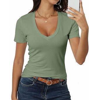Women's Slim Fit Short Sleeve Tee