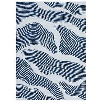 Modern Abstract Low Pile Area Rug - Non-Slip, Soft & Non-Shedding, for Living Room, Bedroom, Dorm