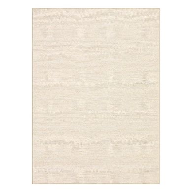 Washable Solid Runner Rug, Non-Slip Low-Pile Carpet for Hallway, Kitchen & Bathroom