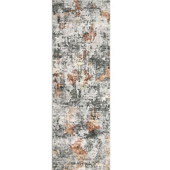 Multi Print Washable Kitchen Runner Non-Slip Soft Hallway Rug Runner Faux Wool Carpet