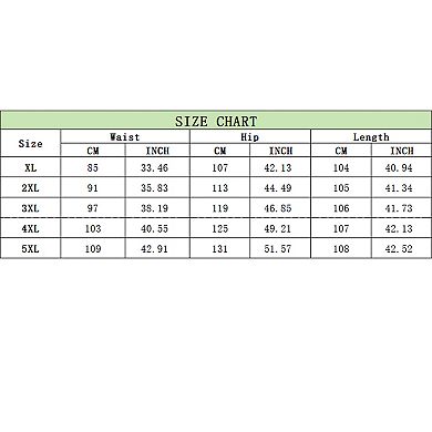 Women's Plus Size Flared Jeans High Waisted Stretchy Boot Cut Denim Jeans WIth Pocket