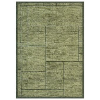 Neutral Geometric Washable Area Rugs - Non-Slip, Stain Resistant for Living Room, Bedroom, Entryway