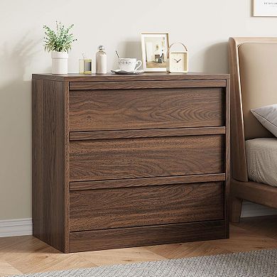 Multi-Room Nightstand: A Modern, Small Bedside Table with Ample Drawer Storage.