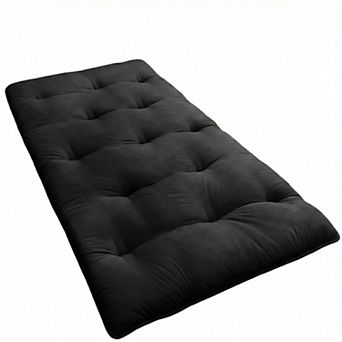 Japanese Tatami Floor Futon Mattress, Collapsible Roll-Up Sleeping Pad, Portable, Mark Resistant