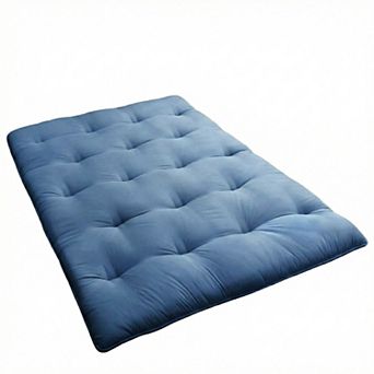 Japanese Tatami Floor Futon Mattress, Collapsible Roll-Up Sleeping Pad, Portable, Mark Resistant