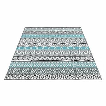 Outdoor Patio Rug Waterproof Plastic Straw Rug, Reversible UV Resistant,Foldable Camping Carpet